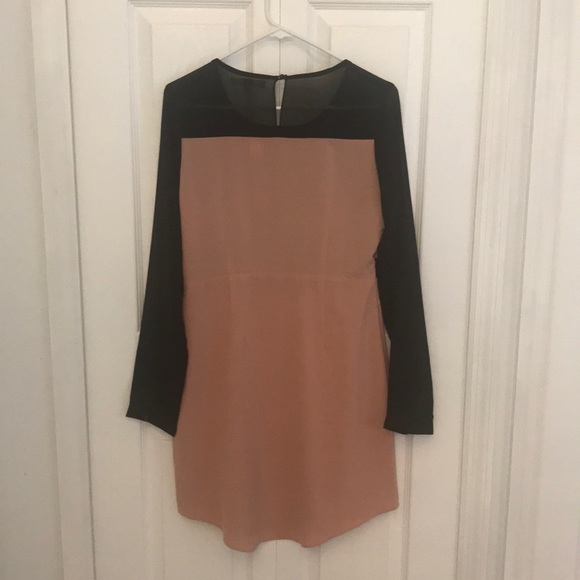 NWT Ya Los Angeles Black and Pink Dress - Picture 2 of 3